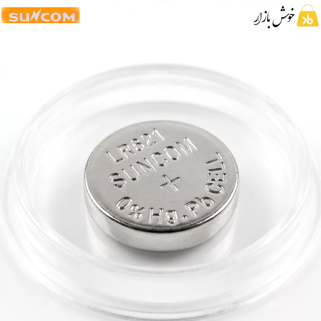 باتری ساعت سانکام (Suncom) مدل LR621 / LR60 /AG1 – پک 2 عددی — تصویر ۴