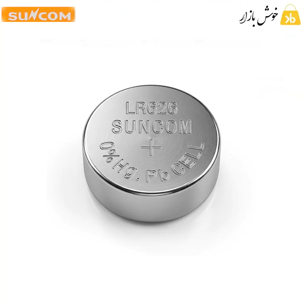 باتری ساعت سانکام (Suncom) مدل LR626 / LR66 /AG4 – پک 2 عددی — تصویر ۳