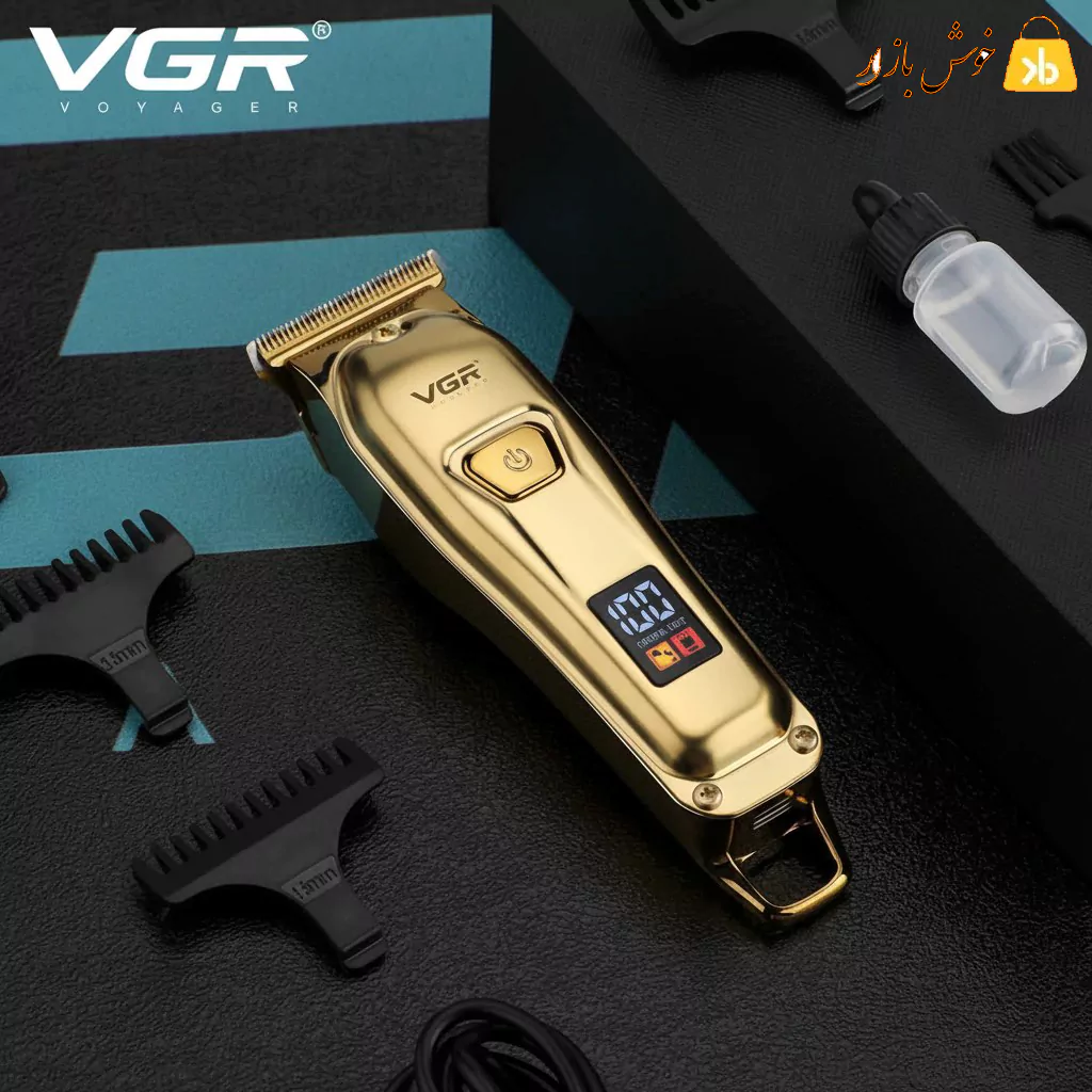 ماشین اصلاح موی سر و صورت وی جی ار مدل V-965 — تصویر ۳