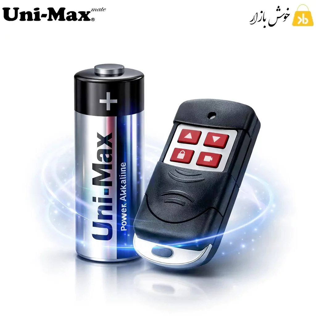 باتری A23 ریموت یونی مکس (Uni‑Max) مدل Power Alkaline — تصویر ۴