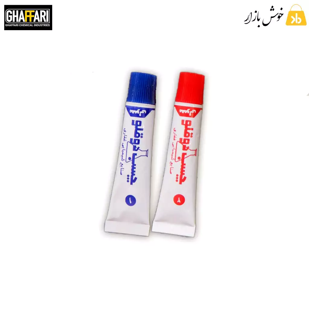 چسب دوقلو معمولی غفاری (مدل مات) — تصویر ۳