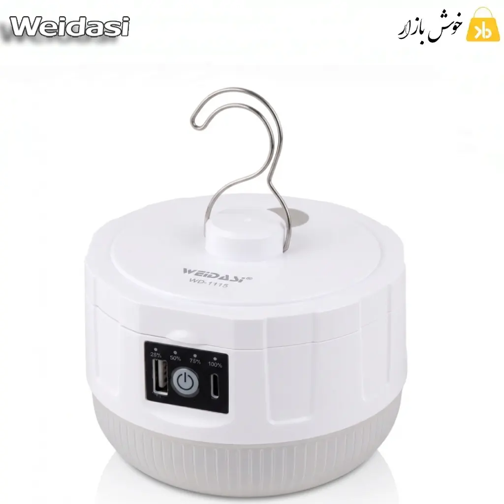 چراغ شارژی اضطراری ویداسی مدل WD-1115