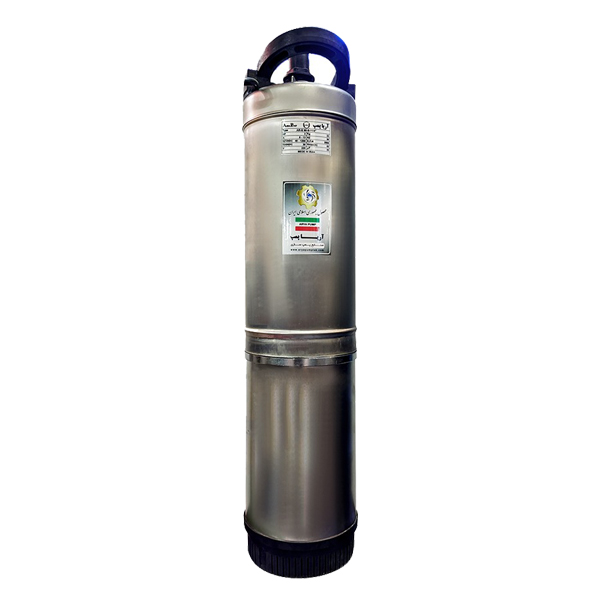 کفکش دوجداره آریا پمپ تک 42متری دو اینچ خروجی بالا ARYA PUMP TAK تمام استیل — تصویر ۲