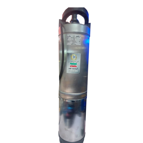 کفکش دوجداره آریا پمپ تک 100متری1/4-1 اینچ خروجی بالا ARYA PUMP TAK تمام استیل — تصویر ۳