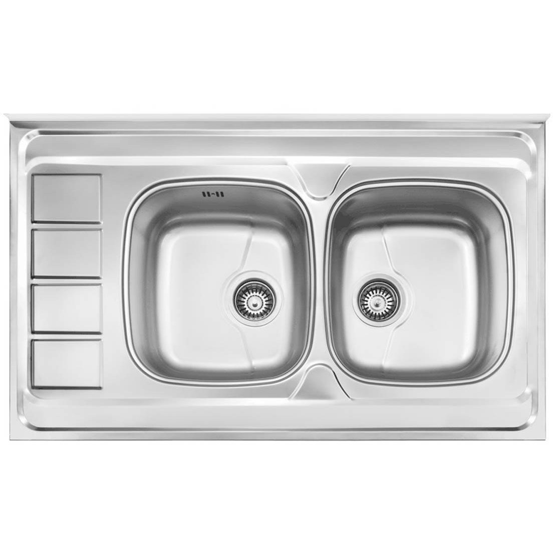سینک ظرفشویی نیمه فانتزی روکار اخوان کد 163SP — تصویر ۲