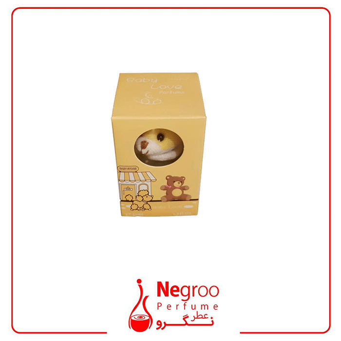 عطر عروسکی خرس زرد بیبی لاو کد 18-144 اورجینال — تصویر ۲