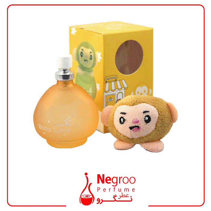 عطر کودک مدل میمون Baby Love کد 11-144 اورجینال — تصویر ۲
