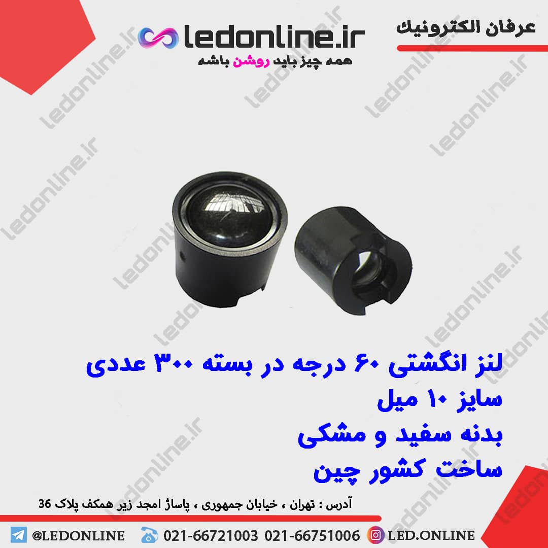 لنز انگشتی 60 درجه — تصویر ۲
