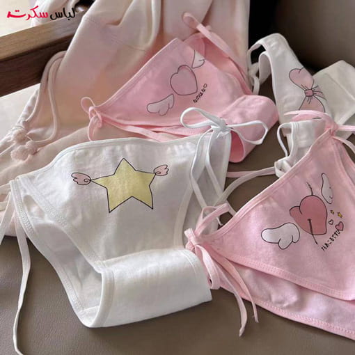 شورت گره ای فانتزی عروسکی lssh465 — تصویر ۲