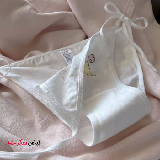 شورت گره ای فانتزی عروسکی lssh465 — تصویر ۵