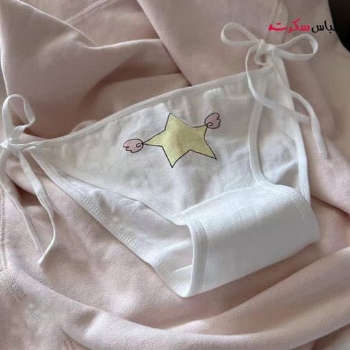 شورت گره ای فانتزی عروسکی lssh465 — تصویر ۴