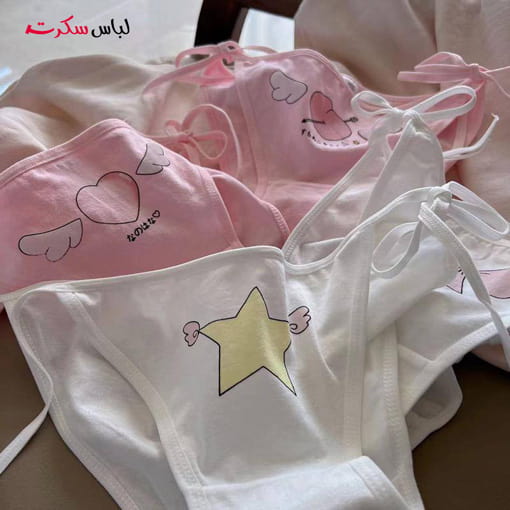 شورت گره ای فانتزی عروسکی lssh465 — تصویر ۸