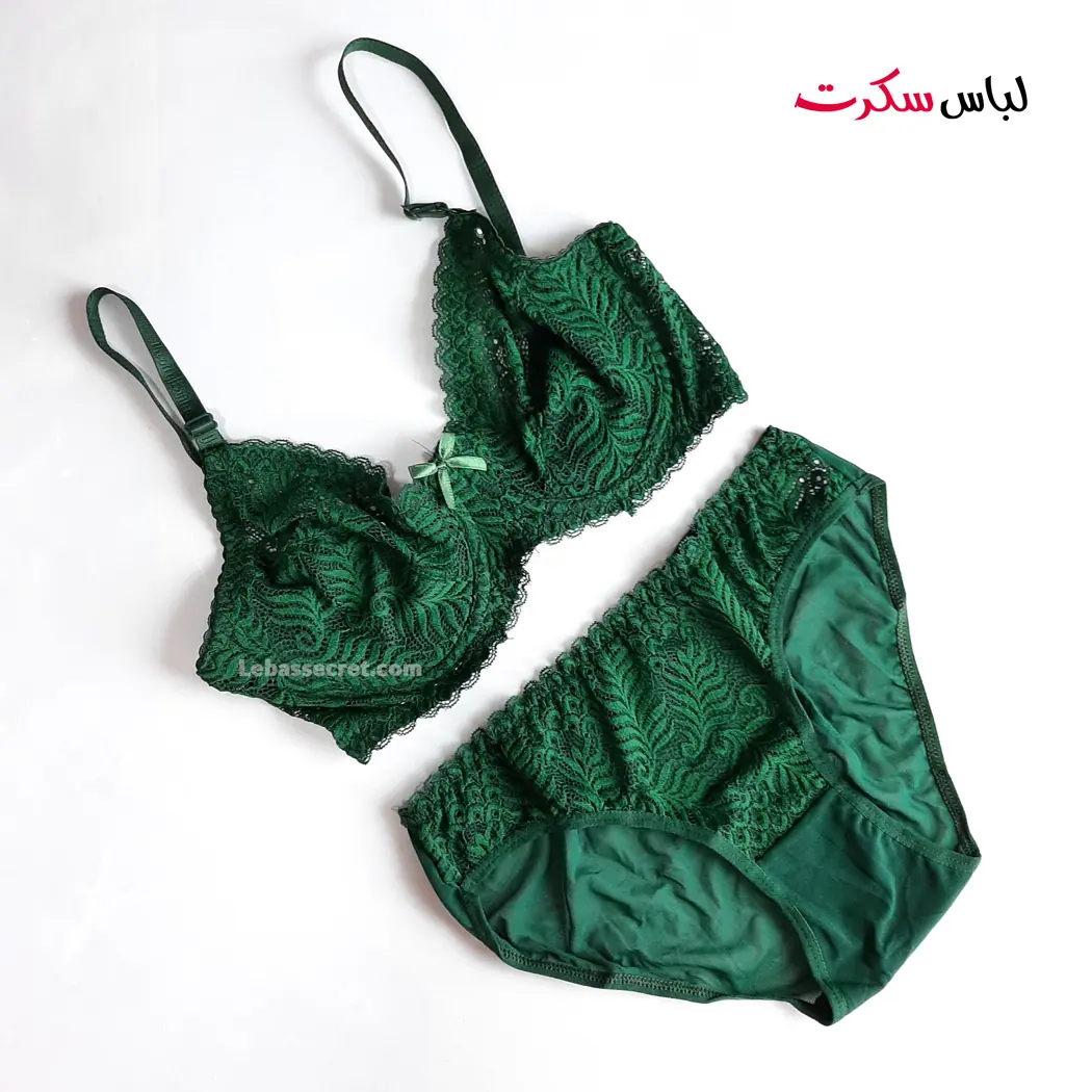 ست شورت و سوتین فانتزی توری ls115 — تصویر ۶
