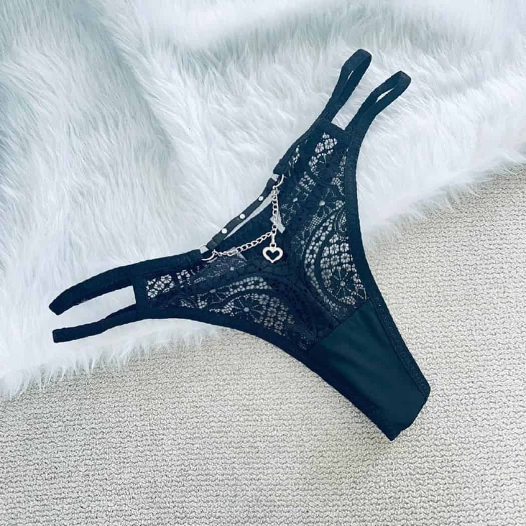 شورت لامبادار توری فانتزی ls77730 — تصویر ۵