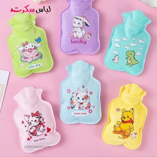 کیسه آبگرم کوچک مخملی فانتزی 258 — تصویر ۷