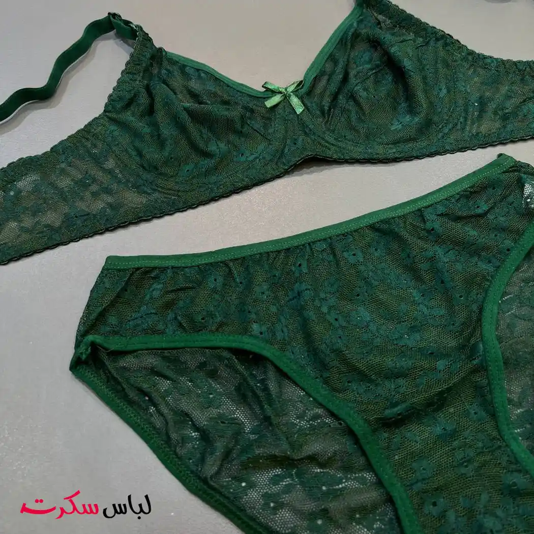 ست شورت و سوتین توری ls1377 — تصویر ۷
