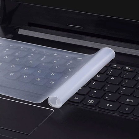 محافظ کیبورد مدل ULTRA COVER مناسب برای لپ تاپ تا 15.6 اینچ — تصویر ۳