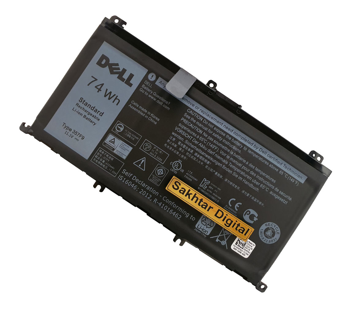 باتری اورجینال لپ تاپ دل Dell Inspiron 7559 / 7000