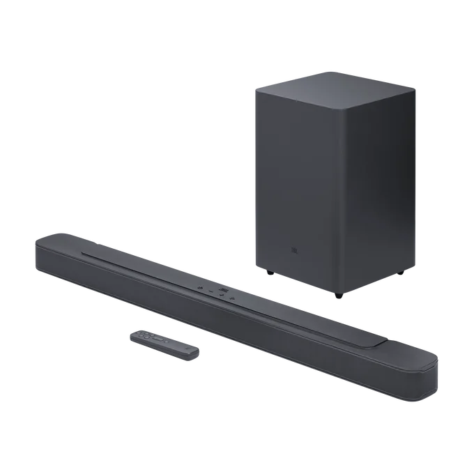 ساندبار سینمای خانگی جیبیال مدل JBL Bar 2.1 Deep Bass MK2 (2.1 Channel Soundbar with Wireless Subwoofer)