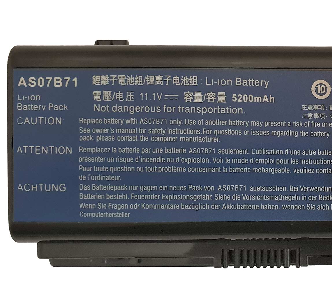 باتری اورجینال لپ تاپ ایسر Acer Aspire 6930 / Extensa 7630 — تصویر ۶
