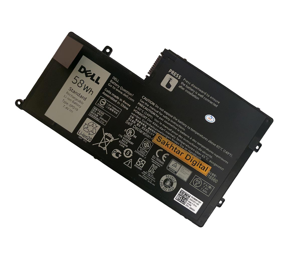 باتری اورجینال لپ تاپ دل Dell Inspiron 5548 / 5547 — تصویر ۲