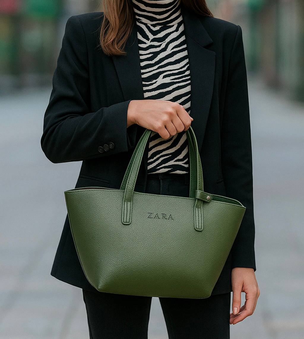 کیف دوشی زنانه Zara مدل 1152 — تصویر ۵