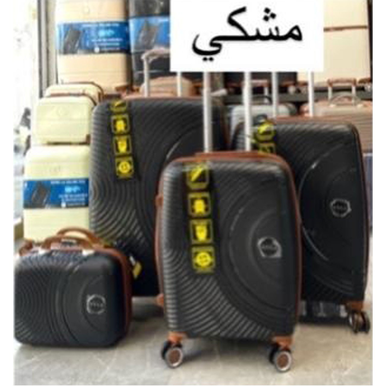 چمدان مسافرتی چهار تکه Ayla مدل 808 — تصویر ۵