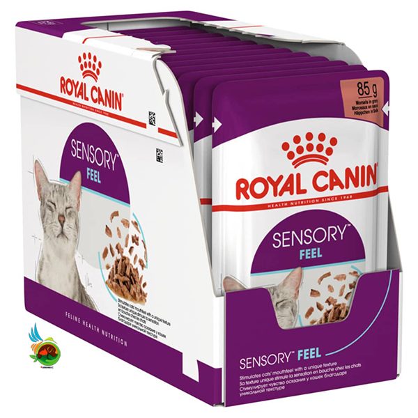 پوچ گربه سنسوری رویال کنین مدل Royal Canin FEEL پک 12 عددی
