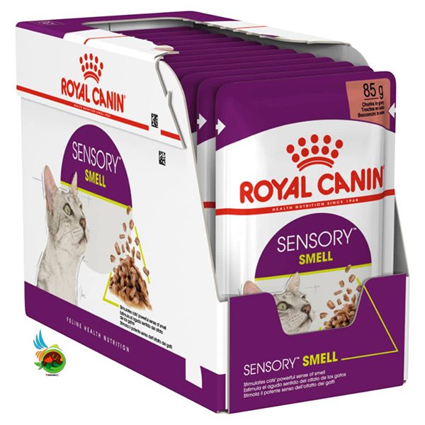 پوچ گربه سنسوری رویال کنین مدل Royal Canin SMELL پک 12 عددی