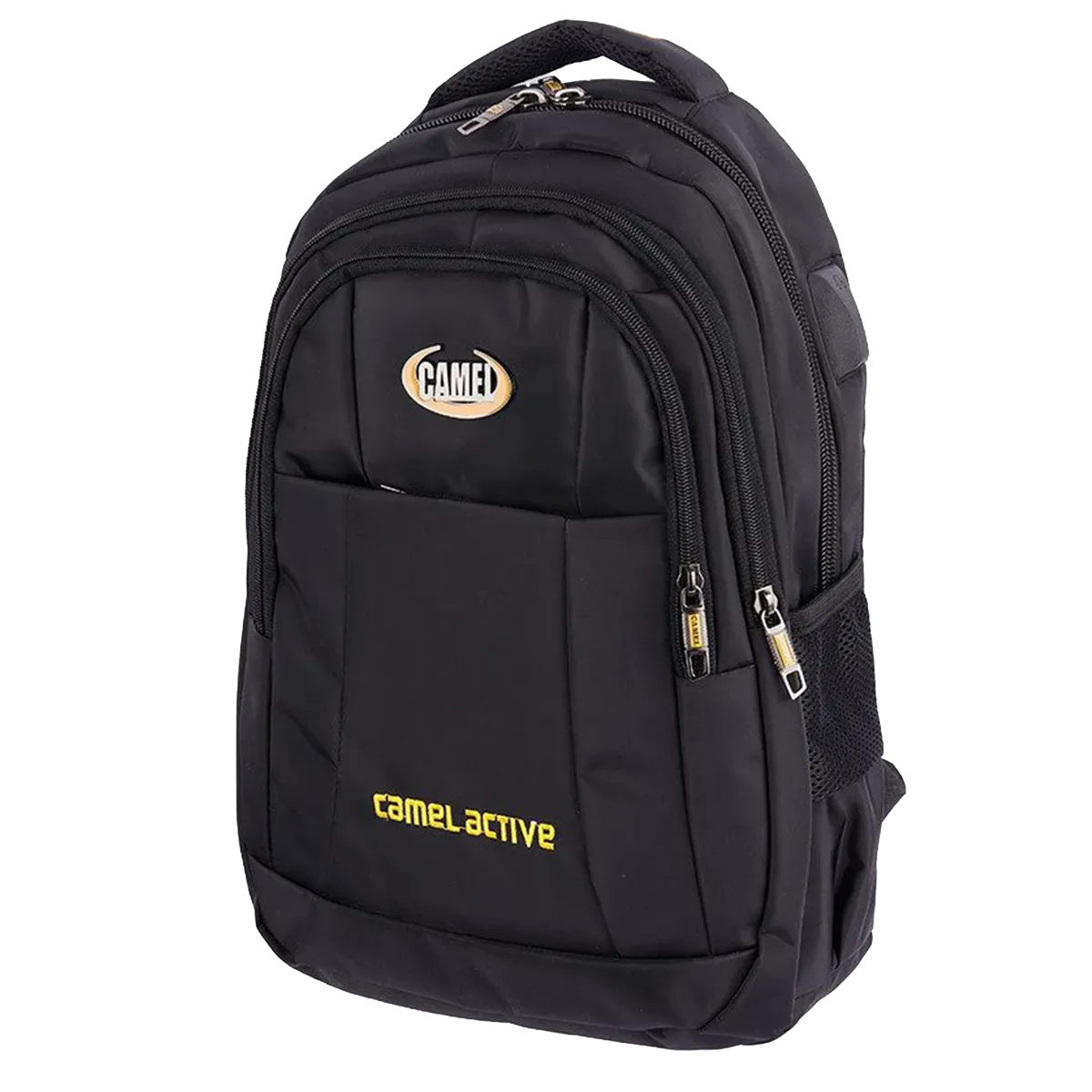کوله پشتی لپ تاپ Camel 8 مشکی مناسب 15.6 اینچ