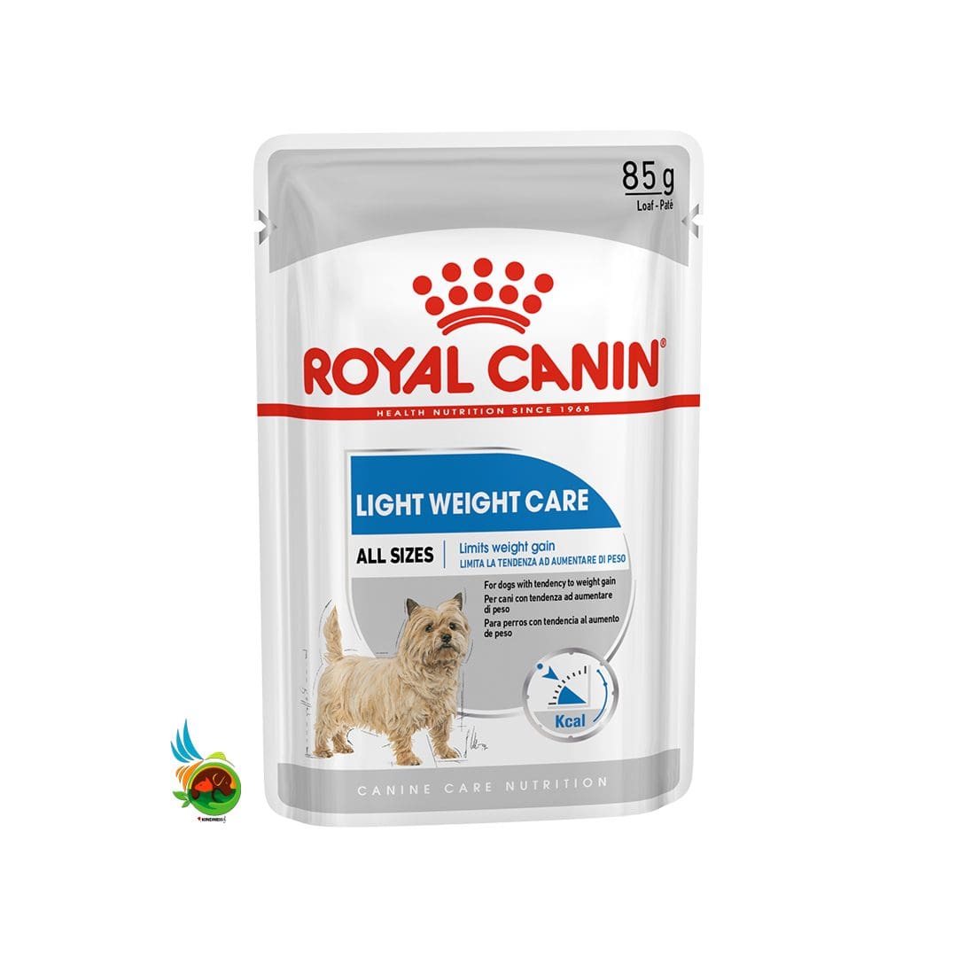 پوچ سگ رویال کنین Royal canin &amp; Light weight care وزن 85 گرم