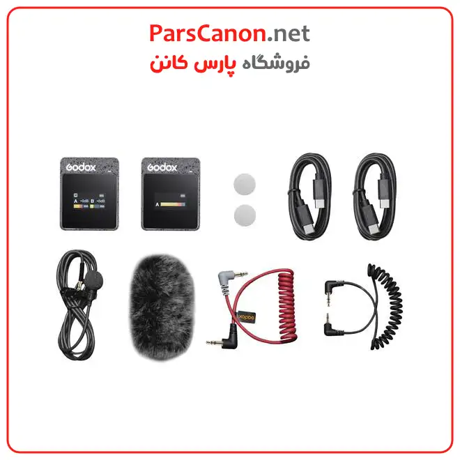 میکروفون گودوکس مدل Godox MoveLink II M1 Compact Wireless Microphone — تصویر ۳