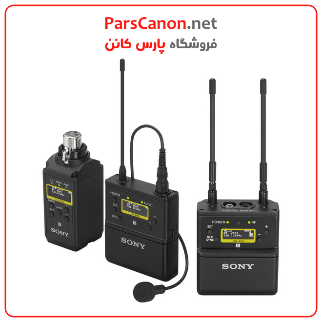 میکروفن سونی Sony UWP-D26 Camera-Mount Wireless Combo Microphone