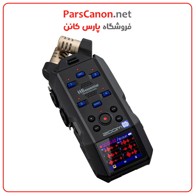 رکوردر زوم Zoom H6essential 6-Track 32-Bit Float Portable Audio Recorder — تصویر ۲