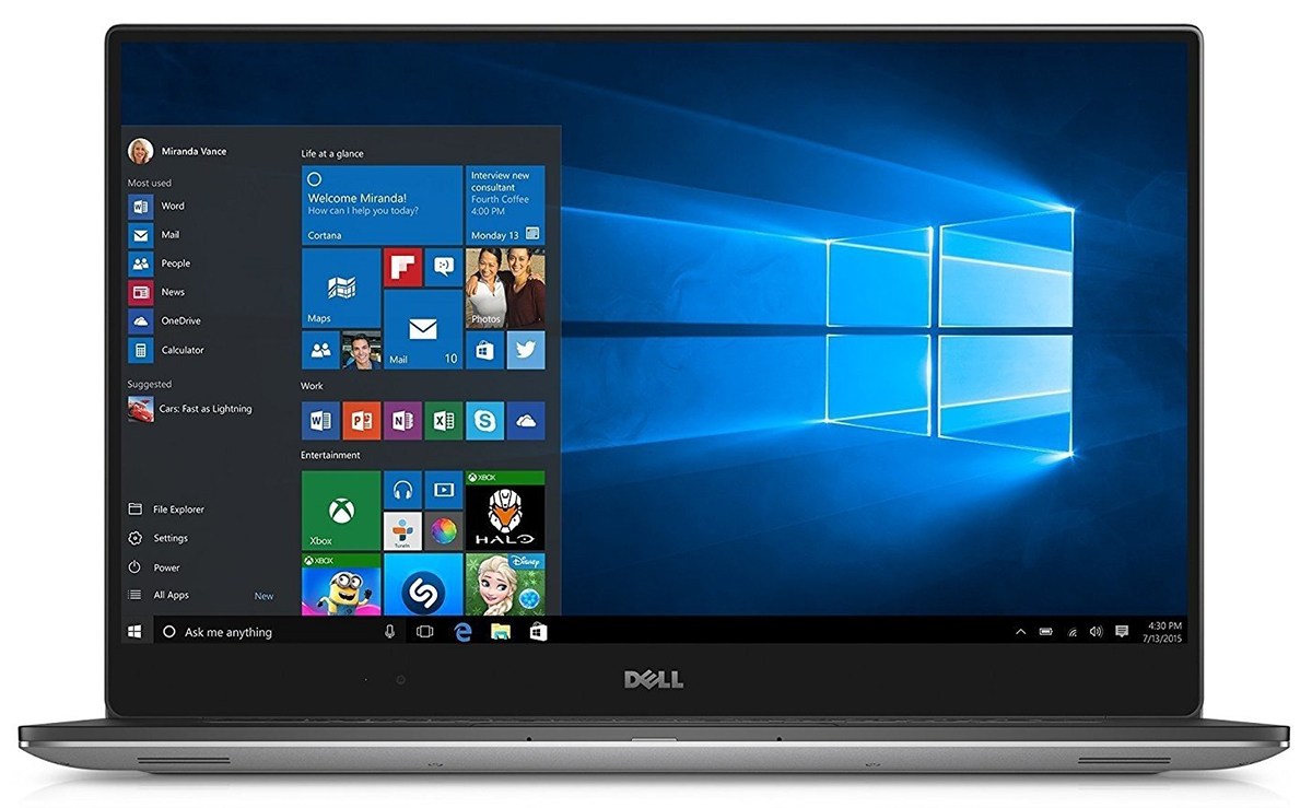 استوک لمسی Dell xps 9570 i7 8th /16 /512 4gb 1050ti 4k touch