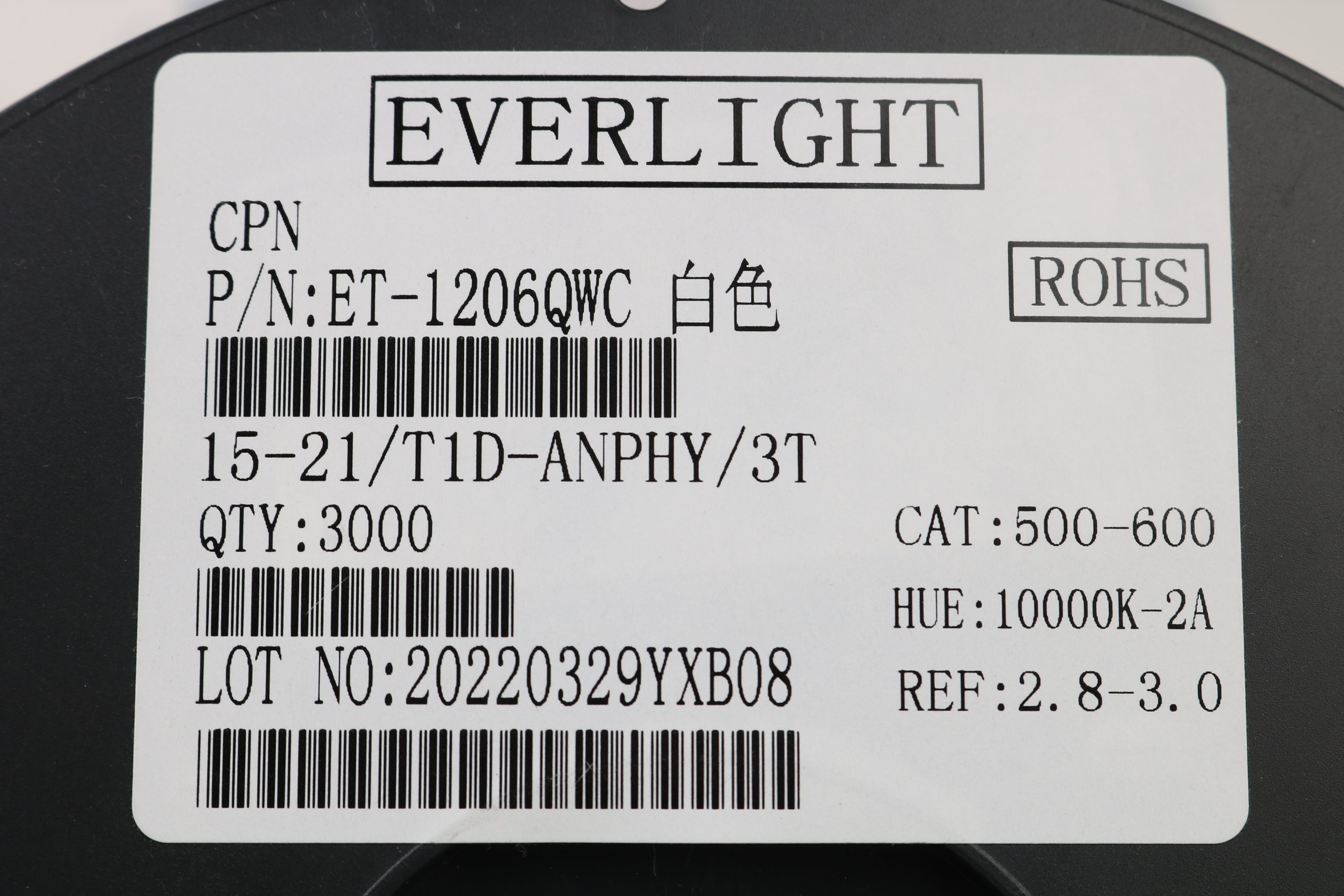 LED سفید پکیج 1206 — تصویر ۳