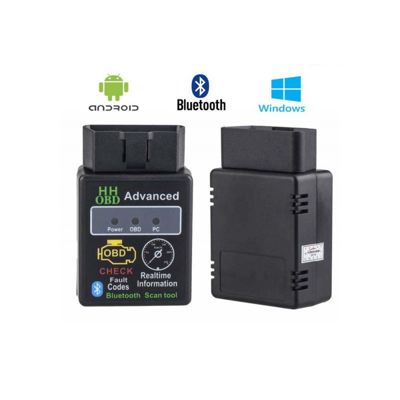 دستگاه دیاگ خودرو بلوتوثی OBDII ELM327 V2.1 — تصویر ۷