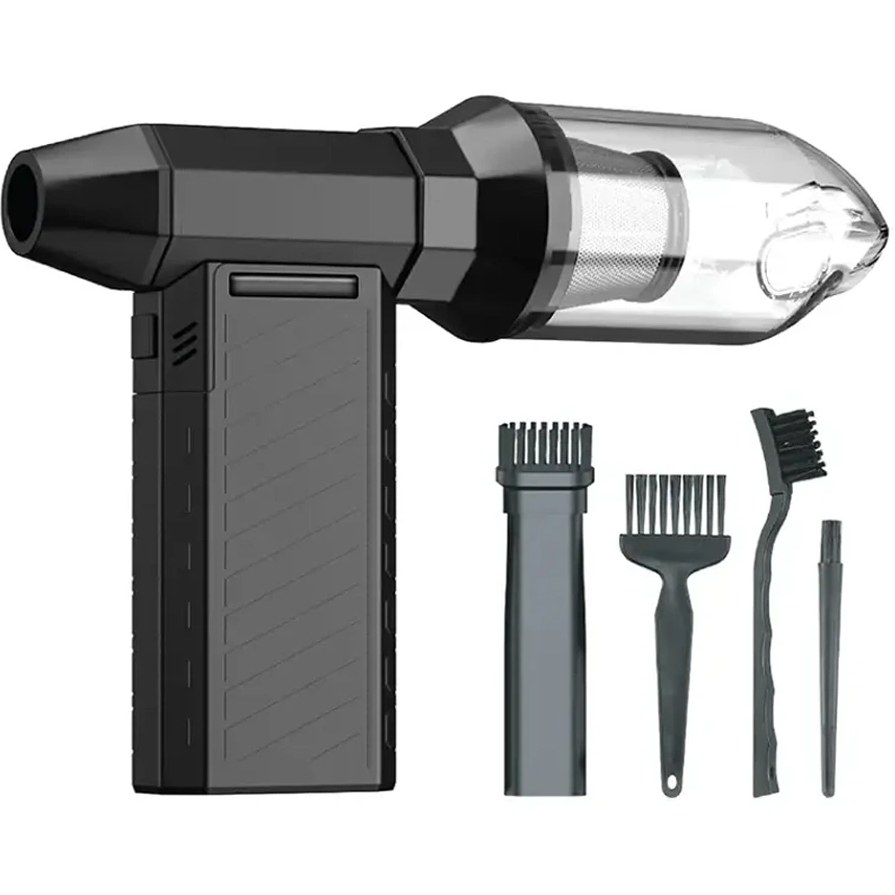 جت فن و جارو شارژی گرین لاین Green Lion Duo Force2 IN 1 Air Blower GB-216X دمندگی 131000 دور در دقیقه — تصویر ۲