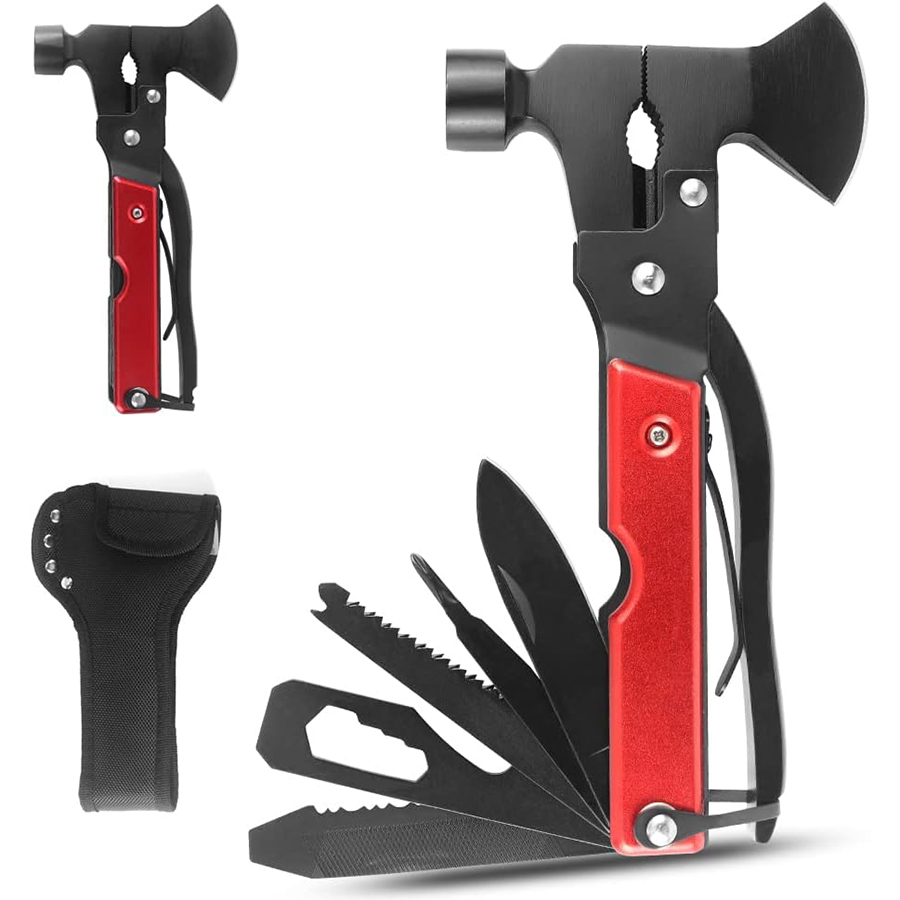 تبر و چکش چندکاره گرین لاین Green Lion Storm Breaker Multitool Axe GNSTRMHM13RD