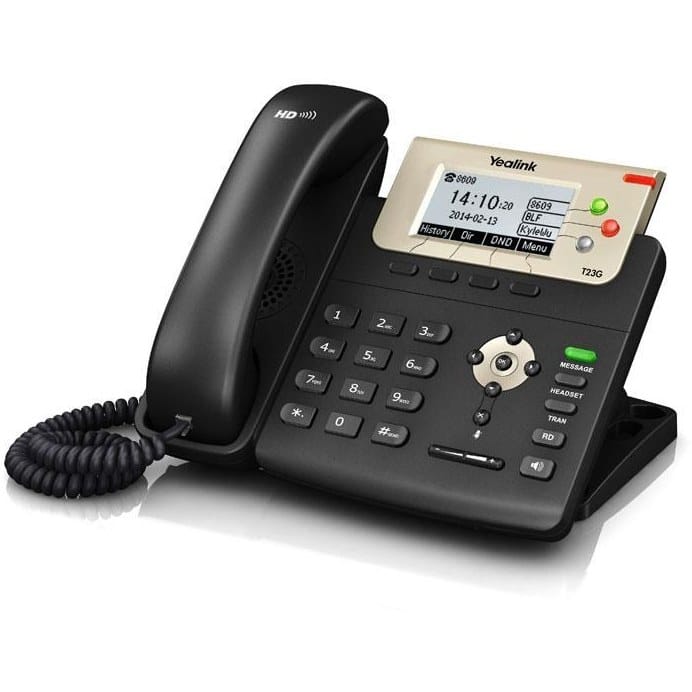 تلفن تحت شبکه یالینک مدل SIP-T23G (استوک) — تصویر ۲