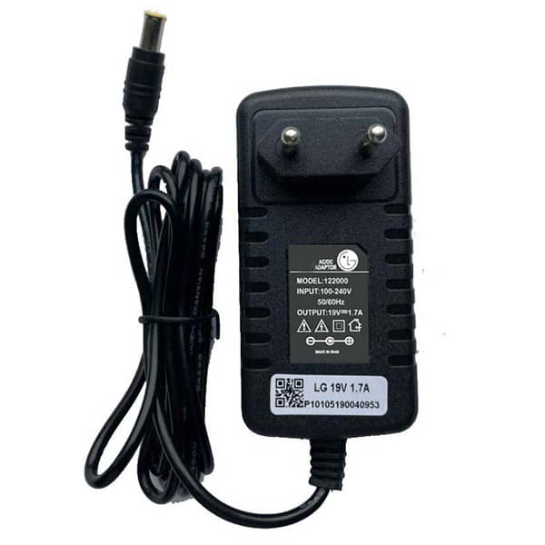 آداپتور مانیتور ال جی 19V 1.7A دیواری 36W — تصویر ۲