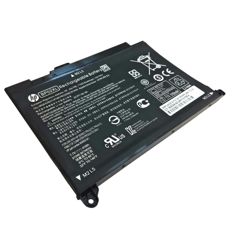باتری لپ تاپ اچ پی 2 سلولی HP – BP02XL -4200mAh