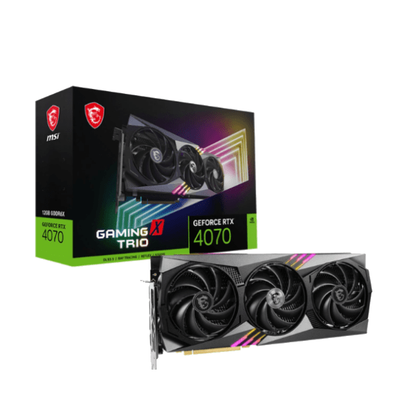 کارت گرافیک MSI RTX 4070 GAMING X TRIO 12G