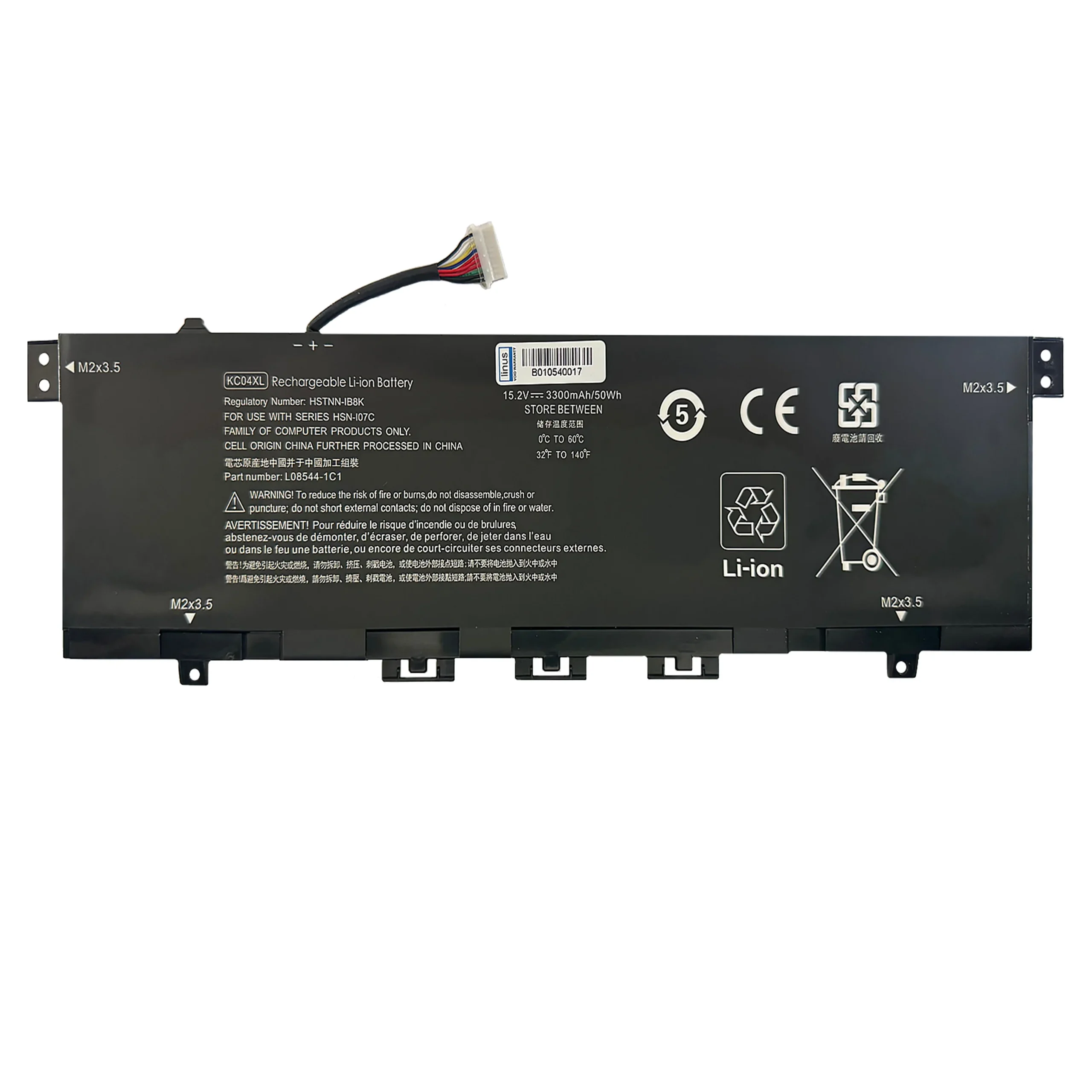 HP BATTERY ENVY X360 13-AG KC04XL 3300MAH