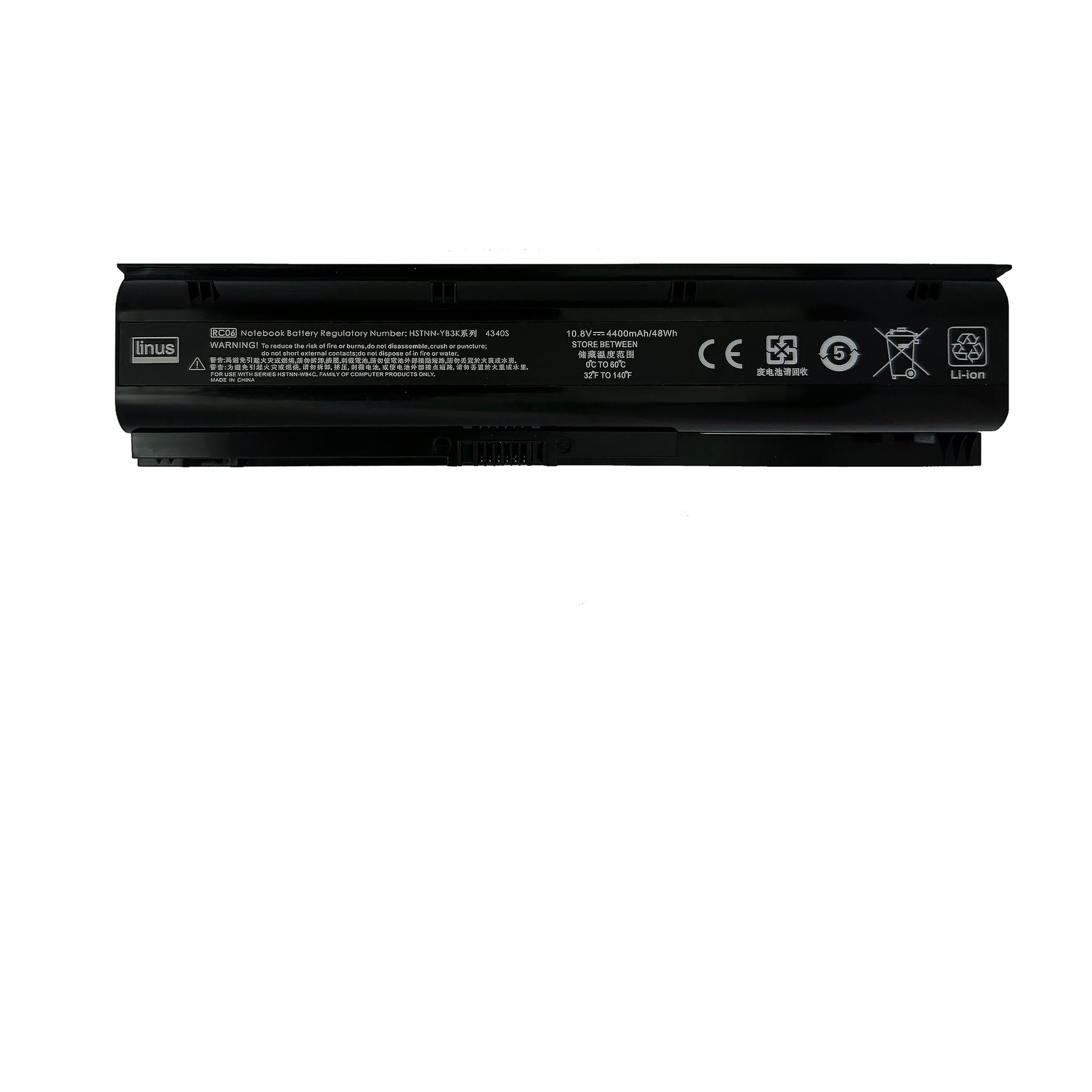 HP BATTERY 4340S RC06XL 4400MAH