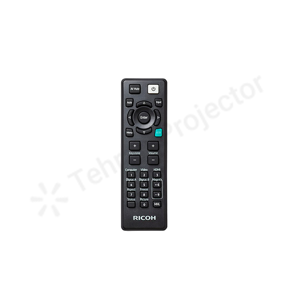 ریموت کنترل ویدئو پروژکتور ریکو کد ۱ – Ricoh projector remote control — تصویر ۲