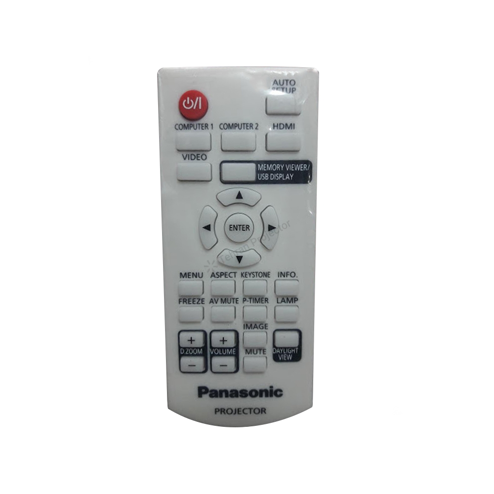 ریموت کنترل ویدئو پروژکتور پاناسونیک کد 1 – Panasonic projector remote control — تصویر ۲