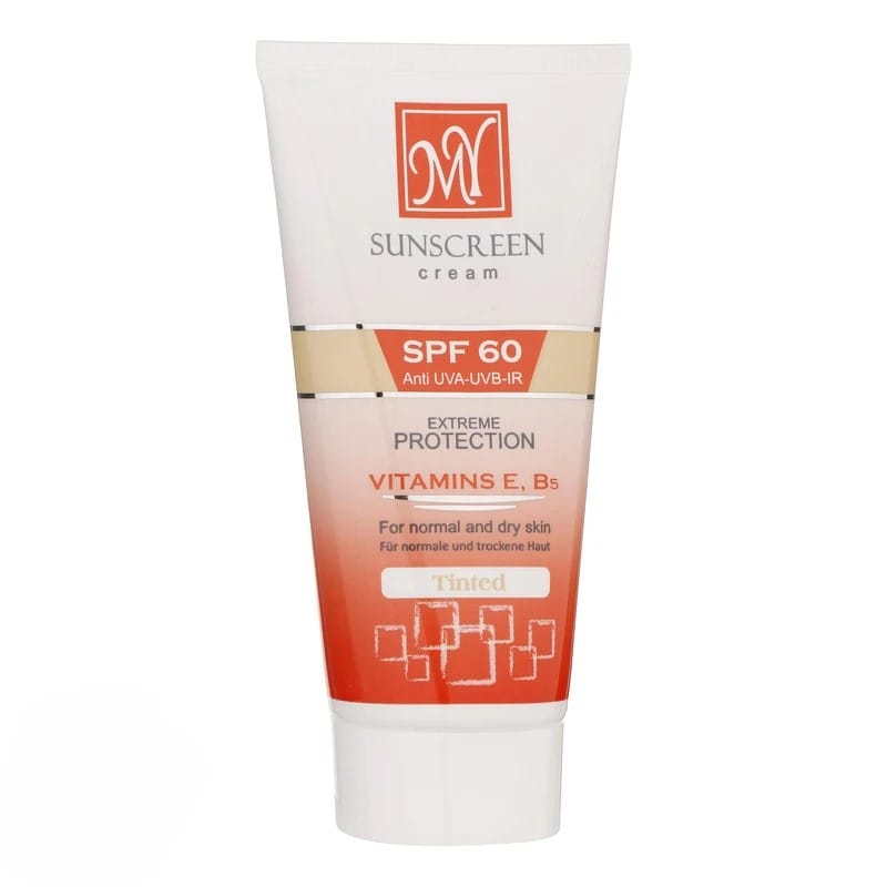 کرم ضد آفتاب رنگی پوست های خشک SPF60 مای