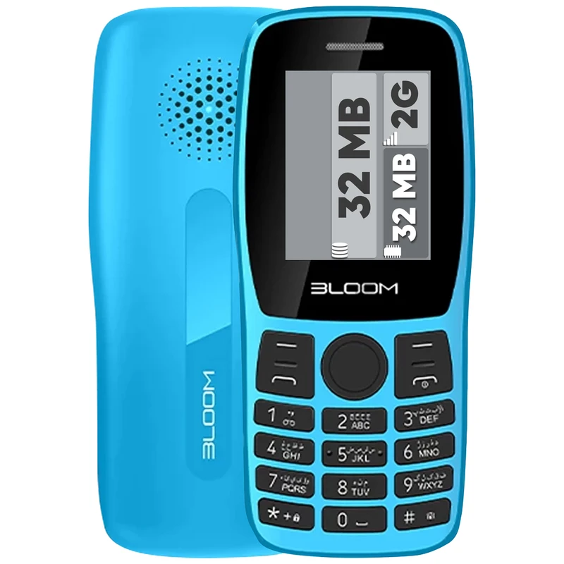 گوشی موبایل بلووم پلاس مدل B101 دو سیم کارت ظرفیت 32 مگابایت و رم 32 مگابایت — تصویر ۳