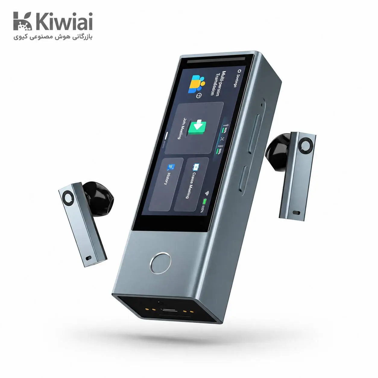 مترجم هوشمند جلسات ترجمه همزمان چند نفره و چند زبانه Timekettle X1 Meting — تصویر ۲